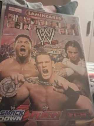 Álbum WWE Laminacards Antiguo
