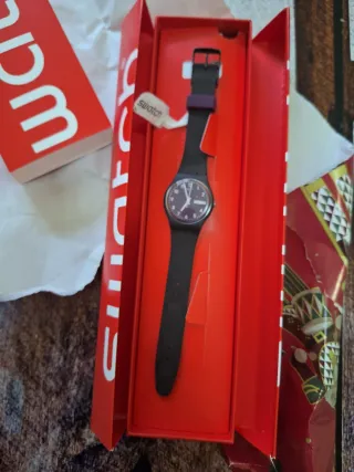 Reloj Swatch Negro Nuevo