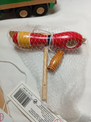 Juguetes madera artesanales camión y más