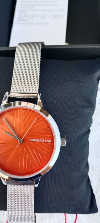 Set de Mujer Perfume,aros y reloj Cristian Lay