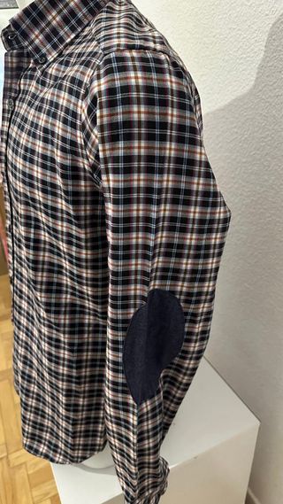 Camisa de cuadros hombre