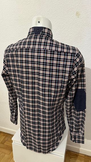 Camisa de cuadros hombre