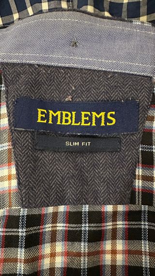 Camisa de cuadros hombre