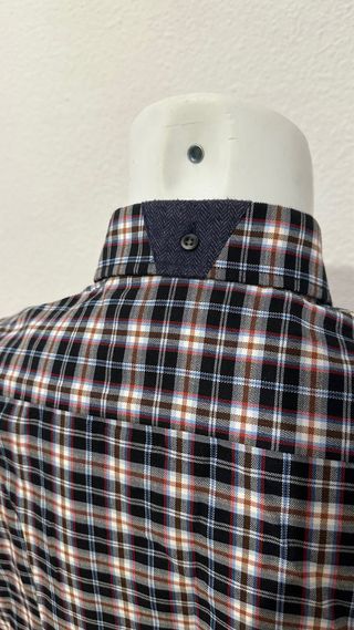 Camisa de cuadros hombre