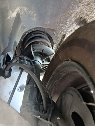 AMORTIGUADOR DELANTERO IZQUIERDO MERCEDES-BENZ CL