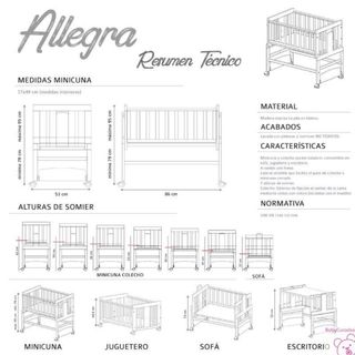 Minicuna Allegra 5 en 1