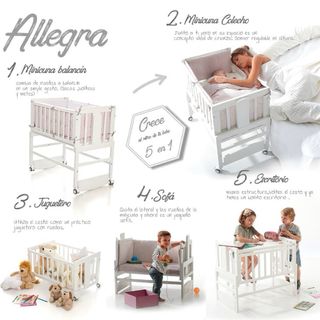 Minicuna Allegra 5 en 1