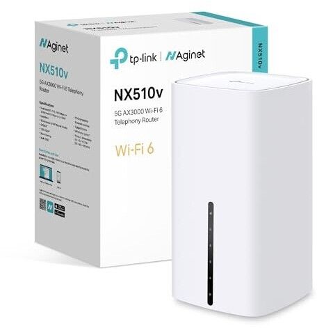 Router TP-Link NX510v 5G Wi-Fi 6 AX3000
