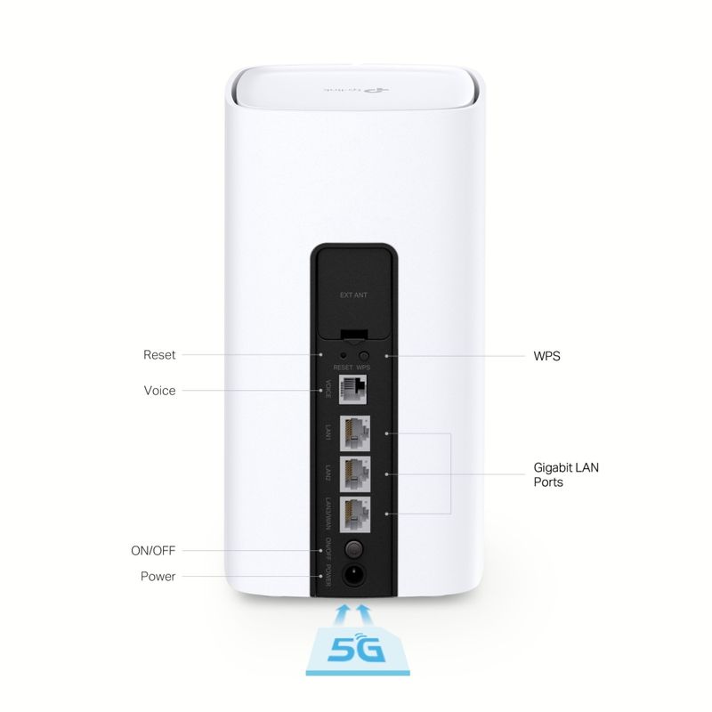 Router TP-Link NX510v 5G Wi-Fi 6 AX3000 afbeelding 3