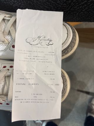 Jordan 3 Retro Talla 42.5