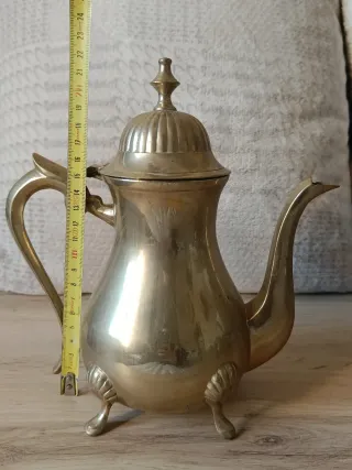 Set de Latón Vintage de Té/Café