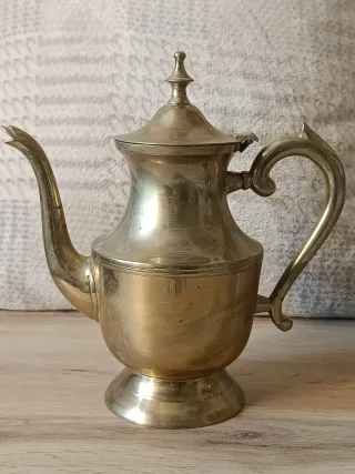 Set de Latón Vintage de Té/Café