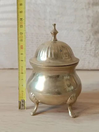 Set de Latón Vintage de Té/Café