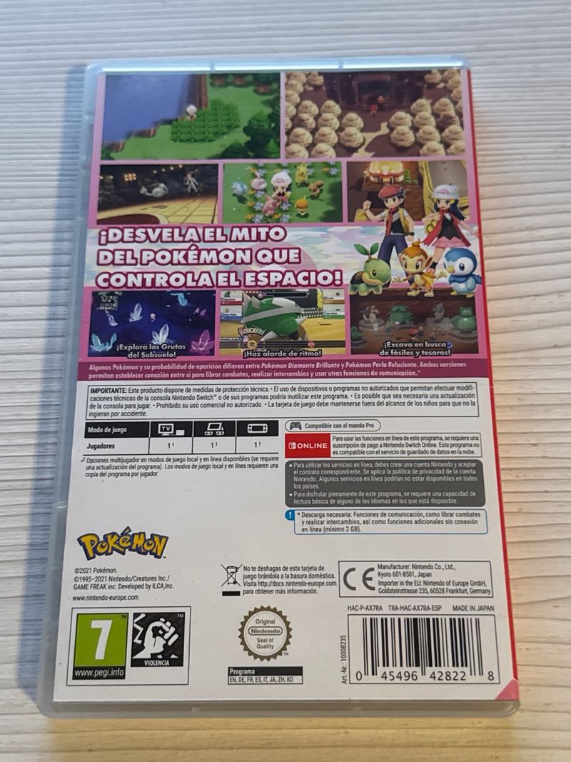 Pokémon Perla Reluciente Nintendo Switch afbeelding 2