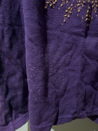 Camiseta tirantes morada