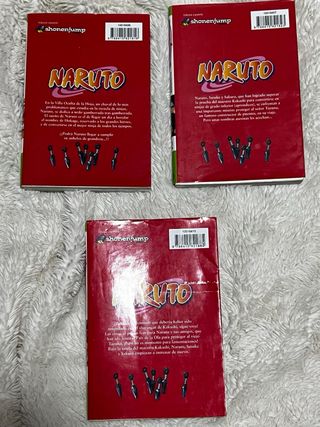 Naruto nº 01,02,03