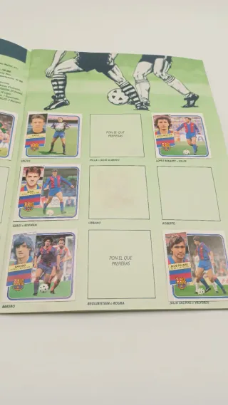 Álbum Fútbol La Liga 89-90 Panini