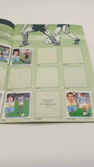 Álbum Fútbol La Liga 89-90 Panini