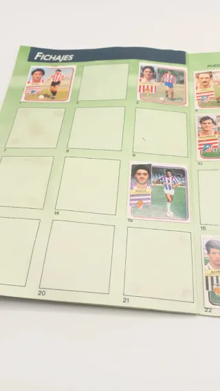 Álbum Fútbol La Liga 89-90 Panini