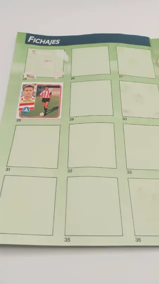 Álbum Fútbol La Liga 89-90 Panini