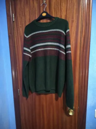 Jersey verde rayas l