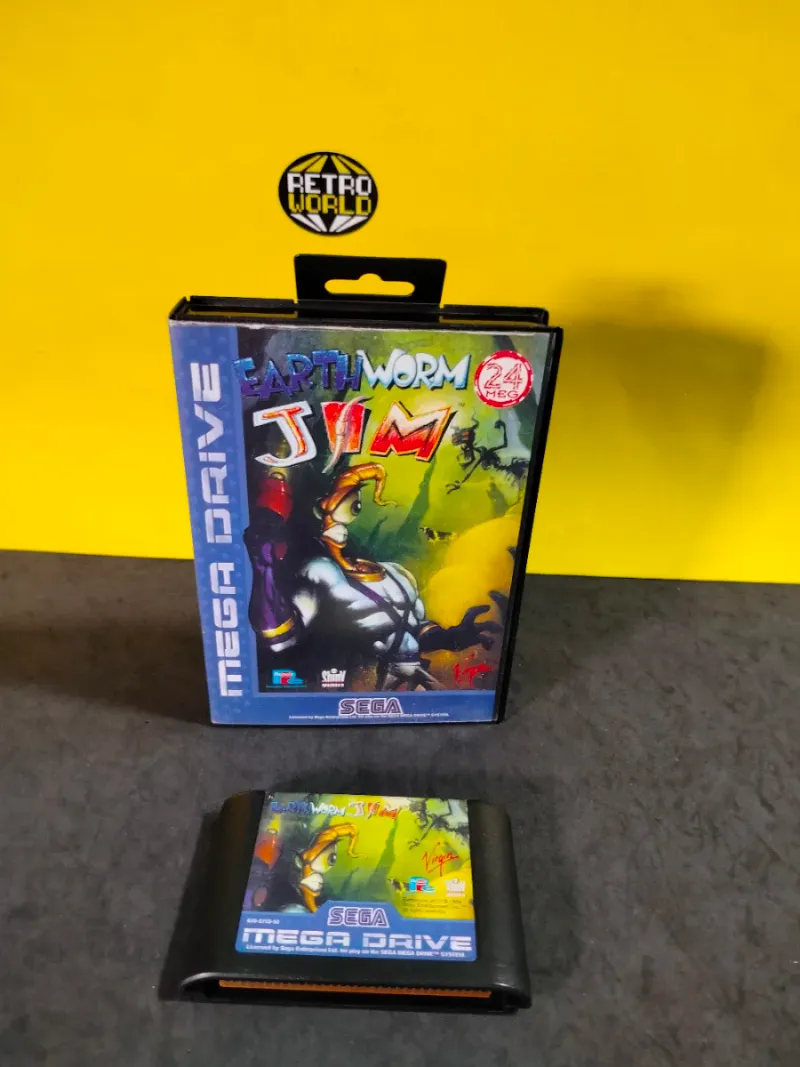Earthworm Jim Mega Drive Sega