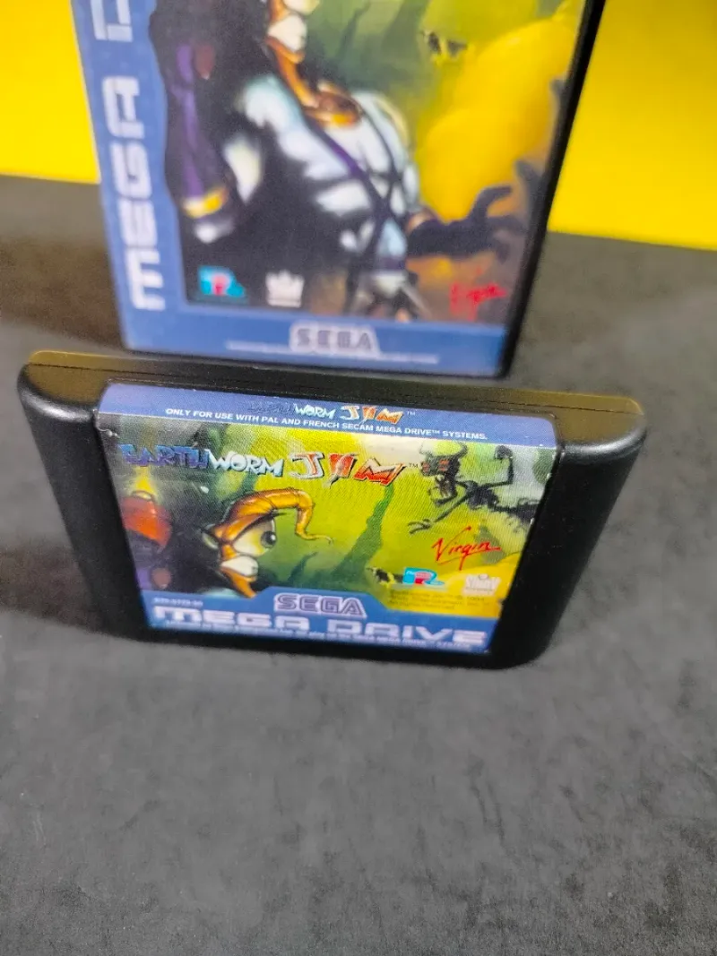 Earthworm Jim Mega Drive Sega afbeelding 2