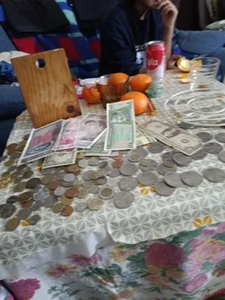 Colección de Monedas Antiguas Variadas