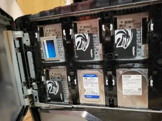 Ordenador Alienware Plata y Azul