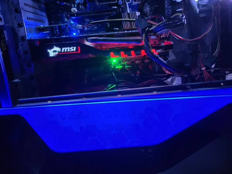 Ordenador Alienware Plata y Azul afbeelding 8