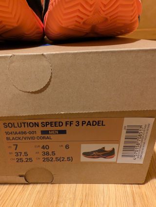 Zapatillas de pádel Asics Solution Speed FF 3