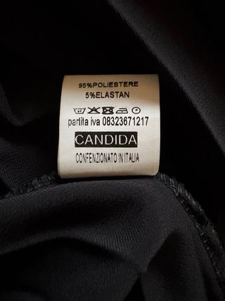 Gonna plissettata nera