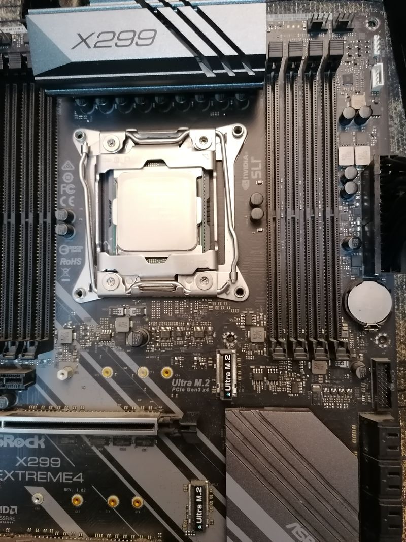 Placa Base ASRock X299 Extreme4 + Intel i9 7820X afbeelding 6