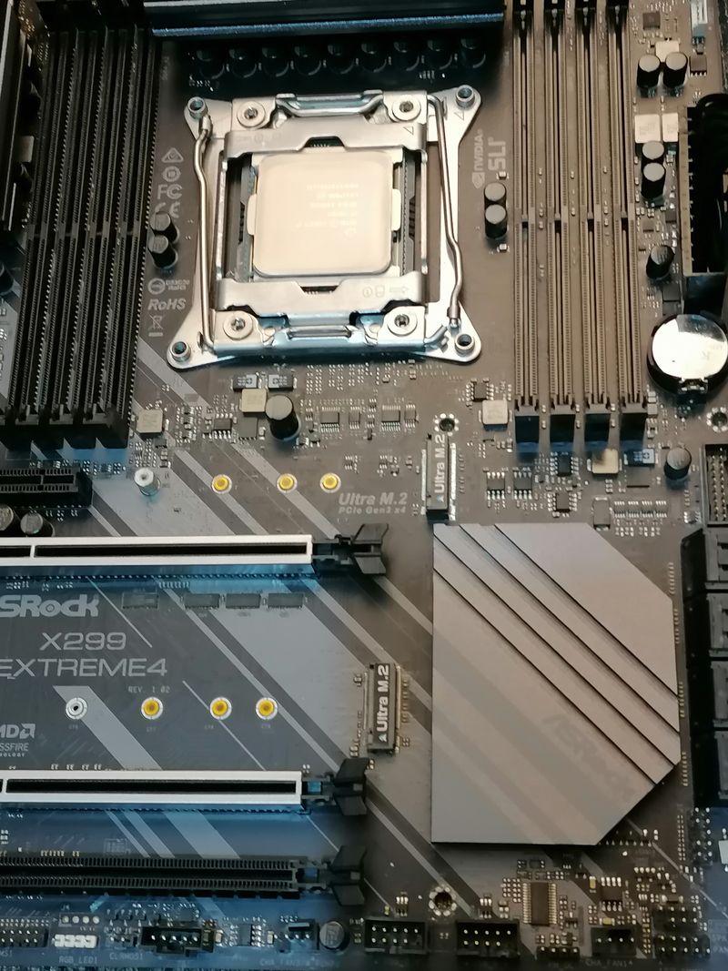 Placa Base ASRock X299 Extreme4 + Intel i9 7820X afbeelding 7