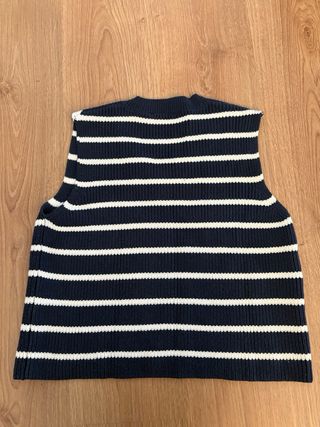 Chaleco Zara Rayas Talla Única