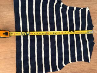 Chaleco Zara Rayas Talla Única