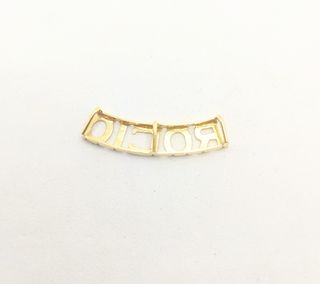 Colgante Rocio de oro de 18k, 1.27 g.