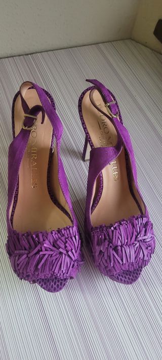 Splendidi scarpe Pedro Miralles viola taglia 39