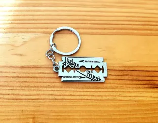 Judas Priest Logo British Steel Llavero
