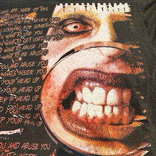 Camiseta Marilyn Manson Bootleg Tees Negra