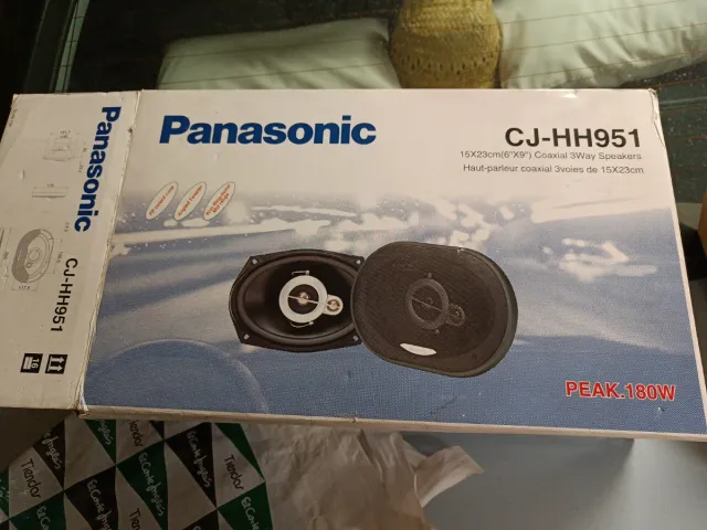 Altavoces de dos vías para coche. 4 ohmios 180W