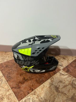 Casco Alpinestars SM5 Rover Talla L + Gafas 100%