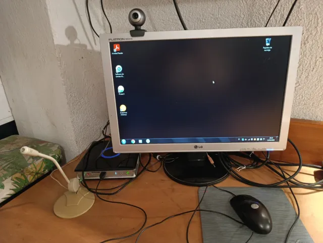Mini PC Zotac + monitor LG + Accesorios