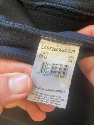 Felpa NO LIMITS zip pile taglia L