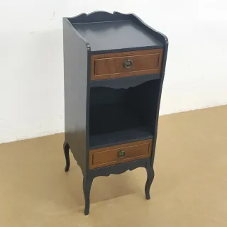 Mesita de noche provenzal restaurada