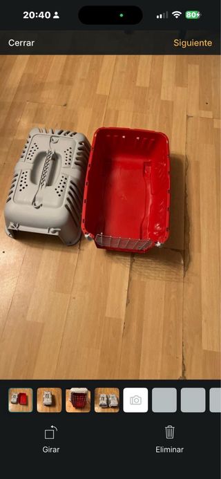 2 Trasportini per animali nuovi