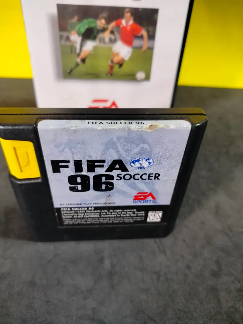 FIFA 96 Mega Drive Juego EA Sports afbeelding 2