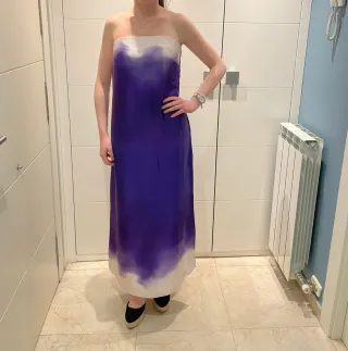 Vestido largo invitada/graduación, nuevo con etiqu