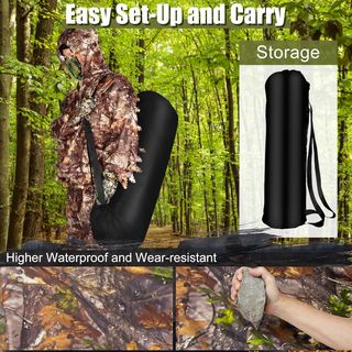 Tienda Camuflaje Pop-up para Caza/Camping