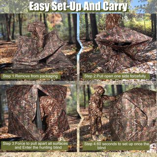 Tienda Camuflaje Pop-up para Caza/Camping